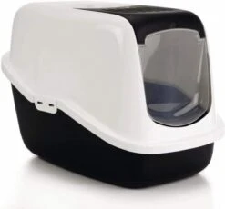 Savic Kattenbak Nestor - Kattenbak - Zwart/Wit - 56 X 39 X 38,5 -Kattenbenodigdheden 1200x1116 5