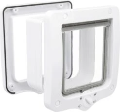 Trixie 4-weg Kattenluik Met Tunnel - Wit - 20 X 22 Cm 13 Trixie 4-weg Kattenluik Met Tunnel - Wit - 20 X 22 Cm -Kattenbenodigdheden 1200x1122 3