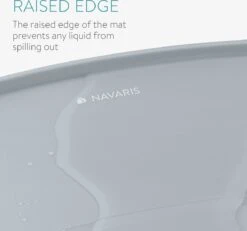 Navaris Siliconen Voederbakmat Voor Katten - Waterdichte Anti-slip Mat Voor Voerbak En Waterbak - 50x32 Cm - In Grijs Kattendesign 11 Navaris Siliconen Voederbakmat Voor Katten - Waterdichte Anti-slip Mat Voor Voerbak En Waterbak - 50x32 Cm - In Grijs Kattendesign -Kattenbenodigdheden 1200x1123 2