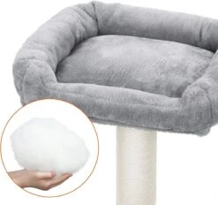 Krabpaal Voor Grote Katten - Multiniveau Krabpaal - 110 Cm Hoog -Kattenbenodigdheden 1200x1126