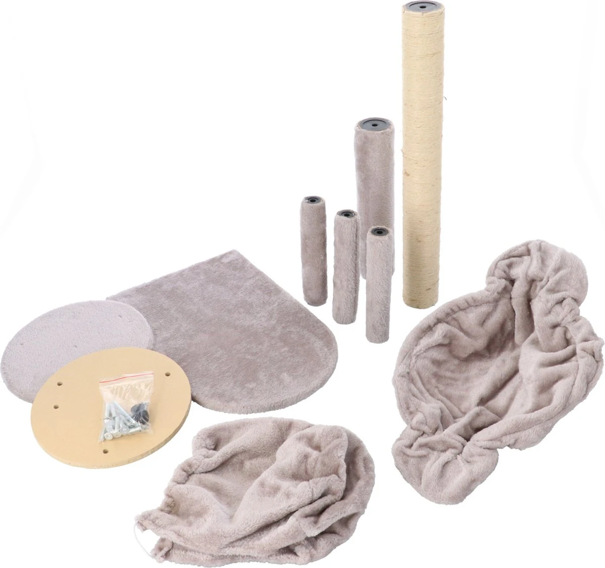 Adori Krabpaal Minous - Krabpaal - 40x30x60 Cm Grijs 8 Adori Krabpaal Minous - Krabpaal - 40x30x60 Cm Grijs - Afbeelding 6