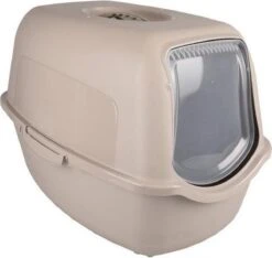 Flamingo - Kattenbak Lexie - Grijs - 39 X 56 X 39.5 Cm 11 Flamingo - Kattenbak Lexie - Grijs - 39 X 56 X 39.5 Cm -Kattenbenodigdheden 1200x1135 4