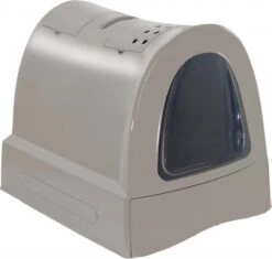 Imac Zuma - Met Schuiflade - Zwart - Kattenbak - 56 X 40 X 42,5 Cm -Kattenbenodigdheden 1200x1141 4