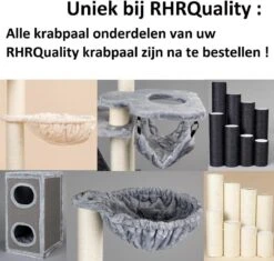 Krabpaal Plafondhoog Voor Grote Katten Maine Coon Tower Blackline Donkergrijs Antraciet Van RHRQuality 18 Krabpaal Plafondhoog Voor Grote Katten Maine Coon Tower Blackline Donkergrijs Antraciet Van RHRQuality -Kattenbenodigdheden 1200x1144 3