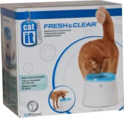 Catit Fresh And Clear - Drinkfontein Kat - Blauw /Wit - 2 L 17 Catit Fresh And Clear - Drinkfontein Kat - Blauw /Wit - 2 L -Kattenbenodigdheden 1200x1145 2