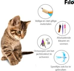 Filo Kattenhengel Set + 12 Kattenspeeltjes – Speelhengels Interactief Kattenspeelgoed – Hengel Kattenspeeltje Kittens - Speelgoed Speelhengel Vis Kat En Kitten 17 Filo Kattenhengel Set + 12 Kattenspeeltjes – Speelhengels Interactief Kattenspeelgoed – Hengel Kattenspeeltje Kittens - Speelgoed Speelhengel Vis Kat En Kitten -Kattenbenodigdheden 1200x1153 13