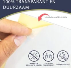 TibaGoods - Anti Krab Vellen Voor Kat En Hond - 6 XL Vellen – Zonder Punaises - Tegen Krabben – Bankbescherming – Meubelbescherming – Krabpaal – Anti Scratch – 43.2 X 30.5cm – Transparant 12 TibaGoods - Anti Krab Vellen Voor Kat En Hond - 6 XL Vellen – Zonder Punaises - Tegen Krabben – Bankbescherming – Meubelbescherming – Krabpaal – Anti Scratch – 43.2 X 30.5cm – Transparant -Kattenbenodigdheden 1200x1153 5