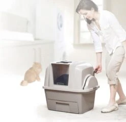 Catit Kattenbak - Incl. 4 Afvalzakken - Grijs/Wit - 67 X 48 X 46 Cm 15 Catit Kattenbak - Incl. 4 Afvalzakken - Grijs/Wit - 67 X 48 X 46 Cm -Kattenbenodigdheden 1200x1161 16