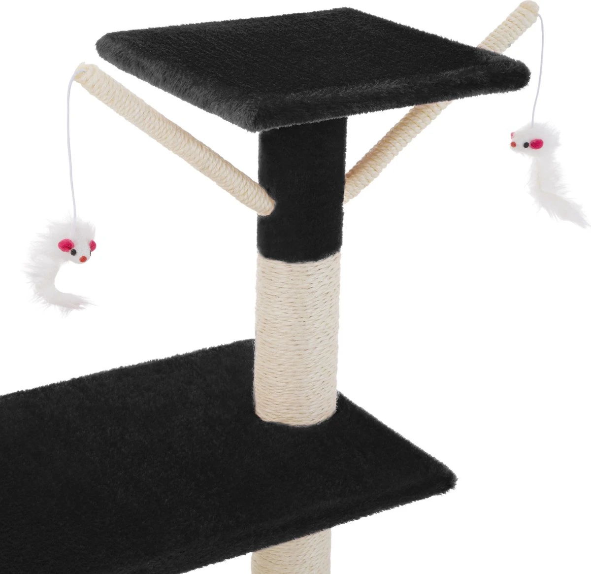 TecTake Dominik Krabpaal - Zwart - 144 Cm 10 TecTake Dominik Krabpaal - Zwart - 144 Cm - Afbeelding 8