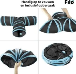 Filo Kattenspeelgoed Set 30 Stuks - Kattenspeeltje Kattentunnel - Kattenhengel - Kattenveertjes - Vis Met Kattenkruid - Kattenspeeltjes Intelligentie Kitten - Interactief Speelgoed Katten - Poezen Speeltjes -Kattenbenodigdheden 1200x1170 10