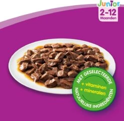 Whiskas Junior Katten Natvoer - Classic Selectie In Saus - 48 X 100g 13 Whiskas Junior Katten Natvoer - Classic Selectie In Saus - 48 X 100g -Kattenbenodigdheden 1200x1172 4