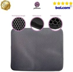 Professionele Kattenbakmat + Cadeau – Schoonloopmat Kattenbak – Katten Grit Opvanger – Dubbele Waterdichte Laag – Uitloopmat Kattenbak – Kattenverzorging – Kattenbak Accessoires - Gritmat – Kat Benodigdheden 15 Professionele Kattenbakmat + Cadeau – Schoonloopmat Kattenbak – Katten Grit Opvanger – Dubbele Waterdichte Laag – Uitloopmat Kattenbak – Kattenverzorging – Kattenbak Accessoires - Gritmat – Kat Benodigdheden -Kattenbenodigdheden 1200x1173 2