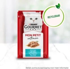 Gourmet Mon Petit Intense - Kattenvoer Natvoer - Vis - 24 X 50 Gr -Kattenbenodigdheden 1200x1176 1