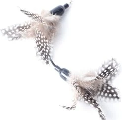 FUZLY - Kattenspeelgoed - Hengel Met Veer - Hengel Met 5 Opzetstukjes - Kattenspeeltjes - Bewegend Kattenspeelgoed- Kattenspeeltjes Intelligentie - Kattenhengel - Kattenspeeltje Interactief -Kattenbenodigdheden 1200x1177 8