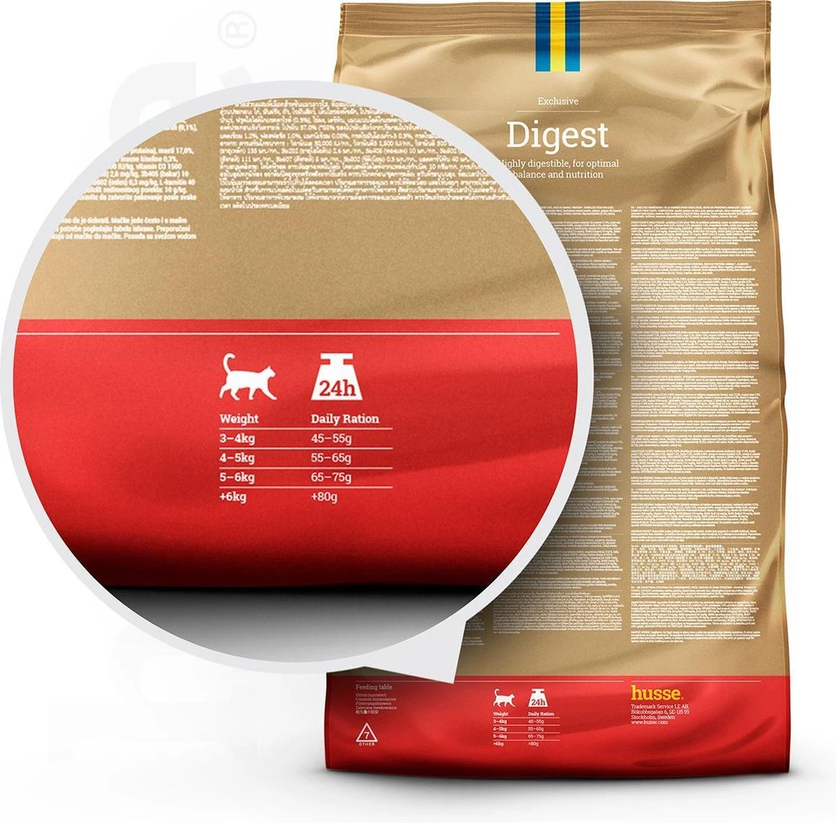 Husse Exclusive Lam & Rijst - Kattenvoer - 7 Kg 4 Husse Exclusive Lam & Rijst - Kattenvoer - 7 Kg - Afbeelding 2