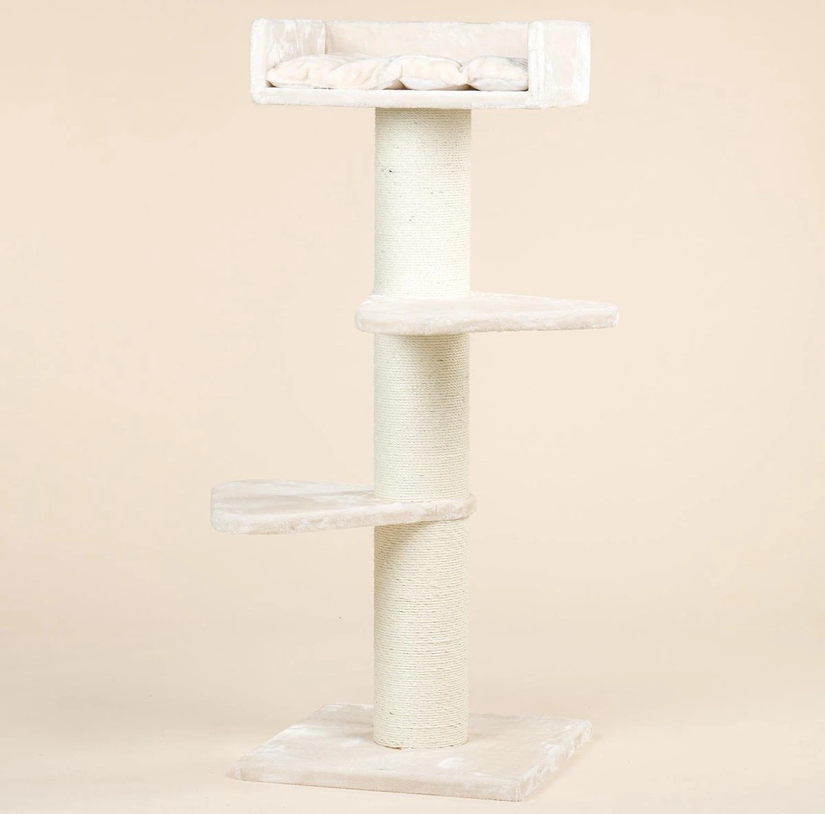 RHR Quality Royalty Krabpaal - Crème/wit - 60 X 60 X 155 Cm 19 RHR Quality Royalty Krabpaal - Crème/wit - 60 X 60 X 155 Cm - Afbeelding 17