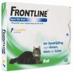 Frontline Spot-On Anti Vlooienmiddel Kat - 6 Pipetten 22 Frontline Spot-On Anti Vlooienmiddel Kat - 6 Pipetten -Kattenbenodigdheden 1200x1191 2