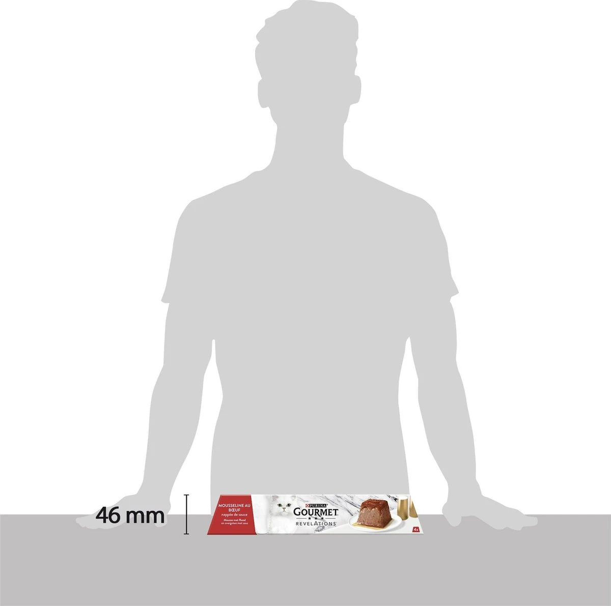 Gourmet Revelations Mousse - Kattenvoer Natvoer - Rund - 24 X 57 G 8 Gourmet Revelations Mousse - Kattenvoer Natvoer - Rund - 24 X 57 G - Afbeelding 6