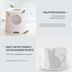 Skipoo Kattenbak Space Series - Kattenmand Met Lade - Inclusief Kattenbak Schep - Grote Kattenbak 17 Skipoo Kattenbak Space Series - Kattenmand Met Lade - Inclusief Kattenbak Schep - Grote Kattenbak -Kattenbenodigdheden 1200x1193 8