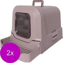 Adori Kattentoilet Rattan 69x42x41 Cm - Kattenbak - 2 X Taupe 7 Adori Kattentoilet Rattan 69x42x41 Cm - Kattenbak - 2 X Taupe -Kattenbenodigdheden 1200x1196 4