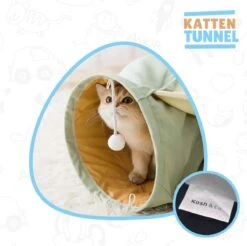 Kattentunnel - Tunnel Kat - Kattenmand - Kattenhuis - Speel Tunnel Kat - Premium -Kattenbenodigdheden 1200x1197 16