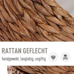 PawHut Kattenmand Rotan Kattennest Kattenbed Met Kussen Huisdierbed Bruin D30-104 17 PawHut Kattenmand Rotan Kattennest Kattenbed Met Kussen Huisdierbed Bruin D30-104 -Kattenbenodigdheden 1200x1200 1033