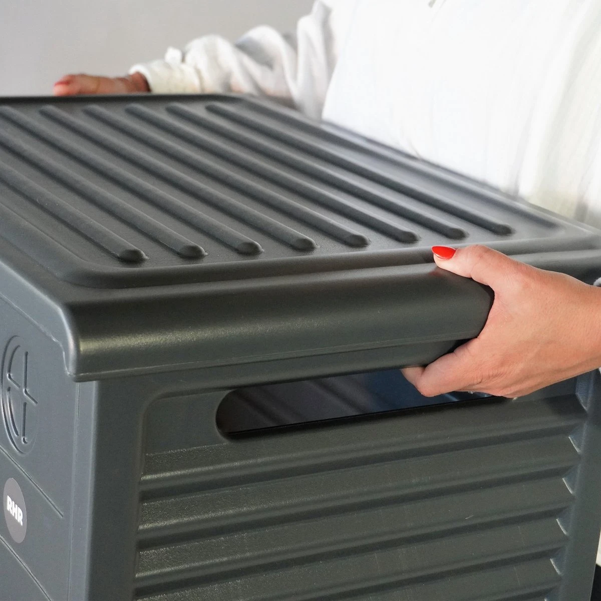 RHRQuality Kattenhuis Voor Binnen En Buiten Kattenhok Villa De Luxe Grijs 4 RHRQuality Kattenhuis Voor Binnen En Buiten Kattenhok Villa De Luxe Grijs - Afbeelding 2