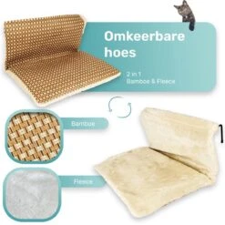 Kattenhangmat - Voor Aan Het Raam - Kattenmand - Raam - Hangmat Kat - Dieren - Kattenbed - Kattenmand - Slaapplek - Ligplaats -Kattenbenodigdheden 1200x1200 1082