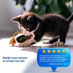 Otiume Slimme Katten Speeltje - Interactieve Zelf Rollende Bal Voor Katten - Kattenspeeltjes -Speelgoed Voor Dieren - USB Oplaadbaar 16 Otiume Slimme Katten Speeltje - Interactieve Zelf Rollende Bal Voor Katten - Kattenspeeltjes -Speelgoed Voor Dieren - USB Oplaadbaar -Kattenbenodigdheden 1200x1200 1133