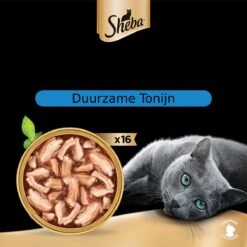 Sheba Filets - Katten Natvoer In Saus - Tonijn En Kip - 16 X 60 Gr 7 Sheba Filets - Katten Natvoer In Saus - Tonijn En Kip - 16 X 60 Gr -Kattenbenodigdheden 1200x1200 114