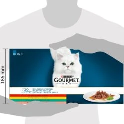 Gourmet Perle Mini Filets In Saus - Kattenvoer Natvoer - Kip, Konijn, Rund & Zalm - 60 X 85 Gr 12 Gourmet Perle Mini Filets In Saus - Kattenvoer Natvoer - Kip, Konijn, Rund & Zalm - 60 X 85 Gr -Kattenbenodigdheden 1200x1200 115