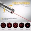 Laserpen - Oplaadbaar Met USB - Rode Laser - RVS Zilver - UV - Zaklamp - LED - Kat - Katten Speeltjes - Kattenspeelgoed - 7 Verschillende Standen -Kattenbenodigdheden 1200x1200 1150
