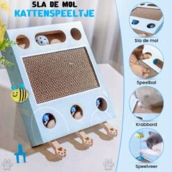 Sla De Mol Kattenspeeltje - Katten Speelgoed - Kattenspeelgoed - Kattenspeeltjes - Kattenspeeltjes Intelligentie - Kattenspeelgoed Intelligentie 11 Sla De Mol Kattenspeeltje - Katten Speelgoed - Kattenspeelgoed - Kattenspeeltjes - Kattenspeeltjes Intelligentie - Kattenspeelgoed Intelligentie -Kattenbenodigdheden 1200x1200 1199