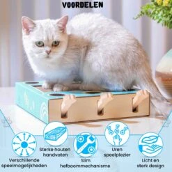 Sla De Mol Kattenspeeltje - Katten Speelgoed - Kattenspeelgoed - Kattenspeeltjes - Kattenspeeltjes Intelligentie - Kattenspeelgoed Intelligentie 17 Sla De Mol Kattenspeeltje - Katten Speelgoed - Kattenspeelgoed - Kattenspeeltjes - Kattenspeeltjes Intelligentie - Kattenspeelgoed Intelligentie -Kattenbenodigdheden 1200x1200 1204