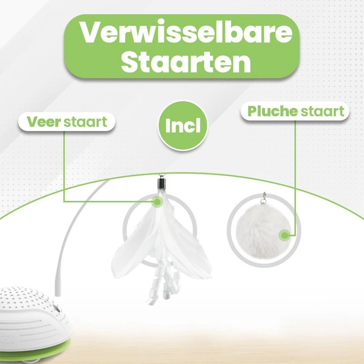 Petgeek Running Smart - Kattenspeeltjes Intelligentie - Kattenspeelgoed - Automatische Bewegingen - Kattenspeeltjes 9 Petgeek Running Smart - Kattenspeeltjes Intelligentie - Kattenspeelgoed - Automatische Bewegingen - Kattenspeeltjes - Afbeelding 7