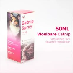 LBB - Catnip Spray 50ML - 100% Natuurlijk - CE Gekeurd - Kattenkruid Spray - Catnip Speelgoed - Valeriaan - Kat - Katten -Kattenbenodigdheden 1200x1200 1256