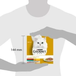 Gourmet Gold Luxe Mix - Kattenvoer Natvoer - Vis/Vlees - 48 X 85 G 15 Gourmet Gold Luxe Mix - Kattenvoer Natvoer - Vis/Vlees - 48 X 85 G -Kattenbenodigdheden 1200x1200 138