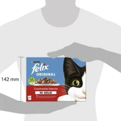 Felix Original Countryside Selectie In Gelei - Katten Natvoer - 4 X 12 X 85gr 9 Felix Original Countryside Selectie In Gelei - Katten Natvoer - 4 X 12 X 85gr -Kattenbenodigdheden 1200x1200 143