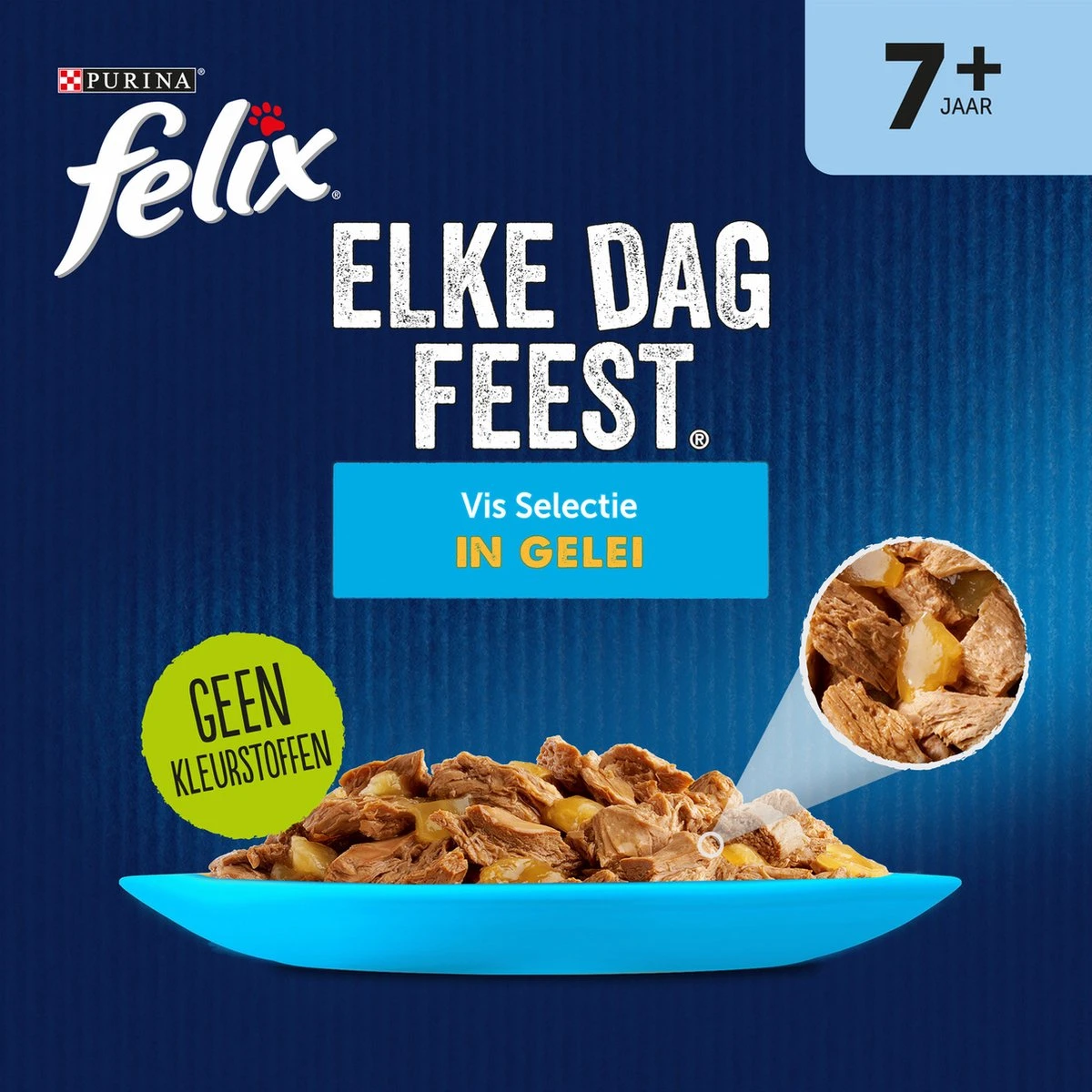Felix Elke Dag Feest Vis Selectie In Gelei 7+ Jaar 12 X 85 Gr 8 Felix Elke Dag Feest Vis Selectie In Gelei 7+ Jaar 12 X 85 Gr - Afbeelding 6