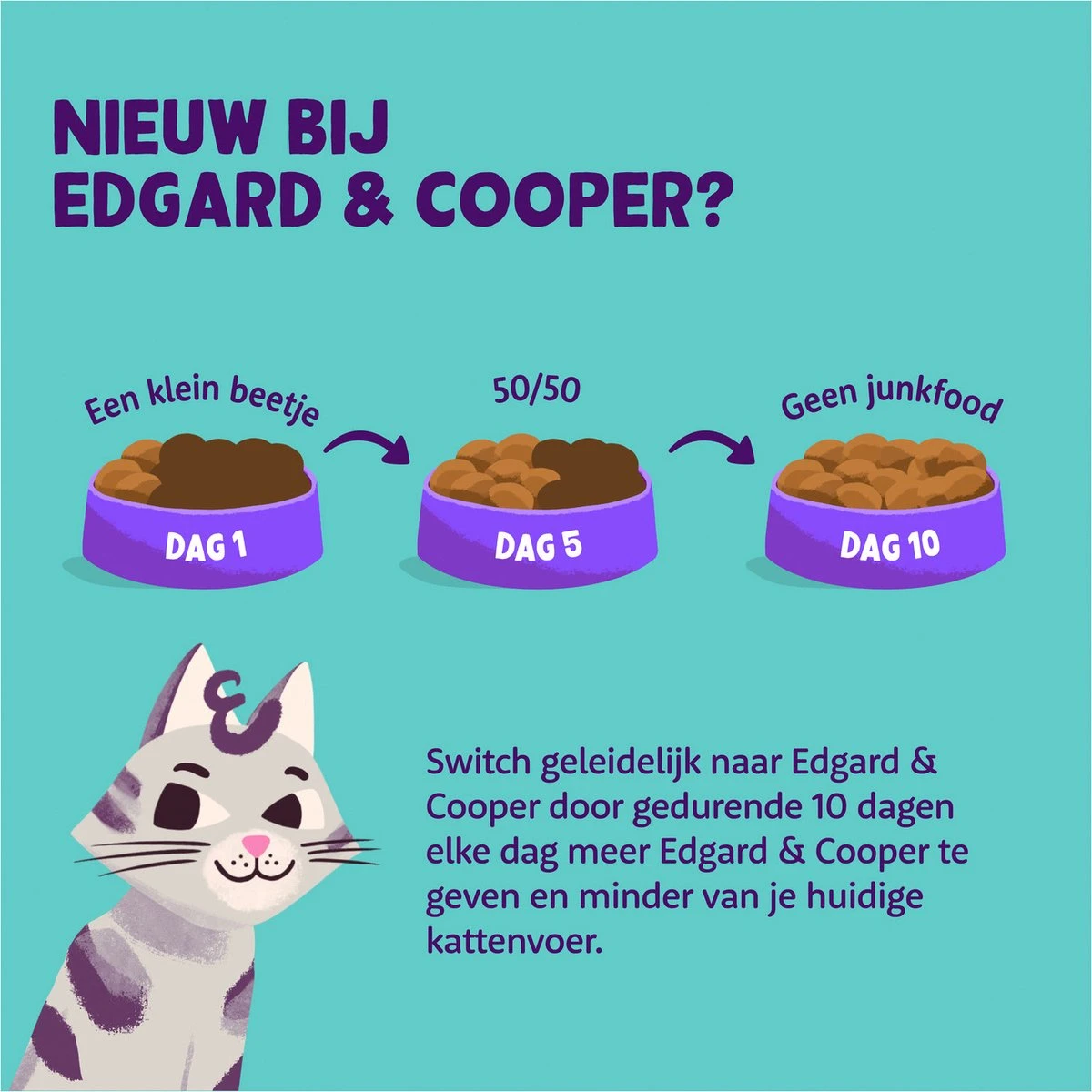 Edgard & Cooper Kattenvoer Kitten Eend - Kip 2 Kg 5 Edgard & Cooper Kattenvoer Kitten Eend - Kip 2 Kg - Afbeelding 3