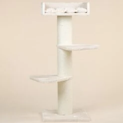 RHR Quality Royalty Krabpaal - Crème/wit - 60 X 60 X 155 Cm 28 RHR Quality Royalty Krabpaal - Crème/wit - 60 X 60 X 155 Cm -Kattenbenodigdheden 1200x1200 266