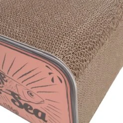 District 70 SARDINE - Design Katten Krabmeubel Van Gerecycled Karton - Zwart, Wit Of Perzik - Afmeting 60x30x30 Cm - Perzik 22 District 70 SARDINE - Design Katten Krabmeubel Van Gerecycled Karton - Zwart, Wit Of Perzik - Afmeting 60x30x30 Cm - Perzik -Kattenbenodigdheden 1200x1200 284