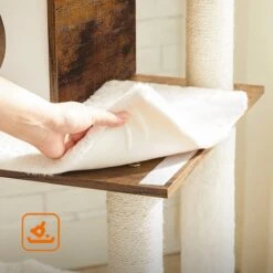 Hoppa! Krabpaal, Kattenmeubel, Modern, Vintage Bruin -Kattenbenodigdheden 1200x1200 340