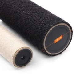 Giving® XXL Luxe Stevige Katten Krabpaal Voor Katten - Stevig Krabmeubel Met Hangmat Mand Katten Huis Tunnel & Speel Touw - Grote Krab Paal Klimpaal - 92 CM Hoog - Grijs/Zwart -Kattenbenodigdheden 1200x1200 384