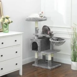 Krabpaal Voor Grote Katten - Multiniveau Krabpaal - 110 Cm Hoog -Kattenbenodigdheden 1200x1200 417