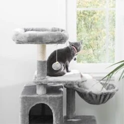 Krabpaal Voor Grote Katten - Multiniveau Krabpaal - 110 Cm Hoog -Kattenbenodigdheden 1200x1200 419