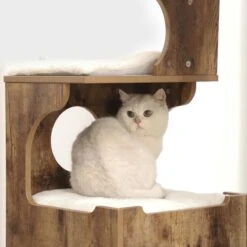 Luxe Krabpaal - Hout - Bruin - 88cm -Kattenbenodigdheden 1200x1200 429