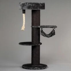 Krabpaal Voor Grote Katten Maine Coon Sleeper Crown Blackline Donkergrijs Antraciet Van RHRQuality -Kattenbenodigdheden 1200x1200 449