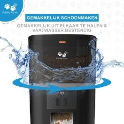 Pretty Paws QQ003 - Wifi Voermachine - Dubbele Voerbakjes - Zwart - Kat - 6L 17 Pretty Paws QQ003 - Wifi Voermachine - Dubbele Voerbakjes - Zwart - Kat - 6L -Kattenbenodigdheden 1200x1200 453