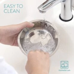 Navaris Verhoogd Dubbel Dieren Voedingsstation - 2 Kommen Voor Katten En Kleine Honden - Roestvrij Staal - Verhoogde Bamboe Standaard 11 Navaris Verhoogd Dubbel Dieren Voedingsstation - 2 Kommen Voor Katten En Kleine Honden - Roestvrij Staal - Verhoogde Bamboe Standaard -Kattenbenodigdheden 1200x1200 494